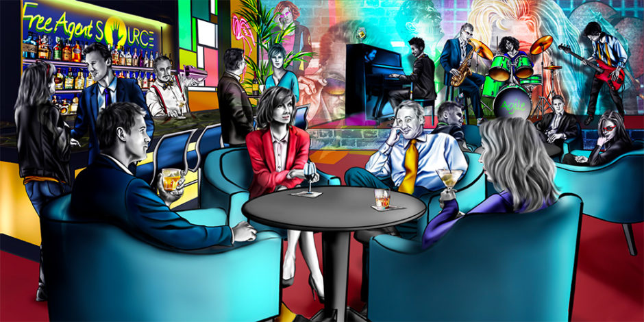 Bar illustration for Free Agent Source